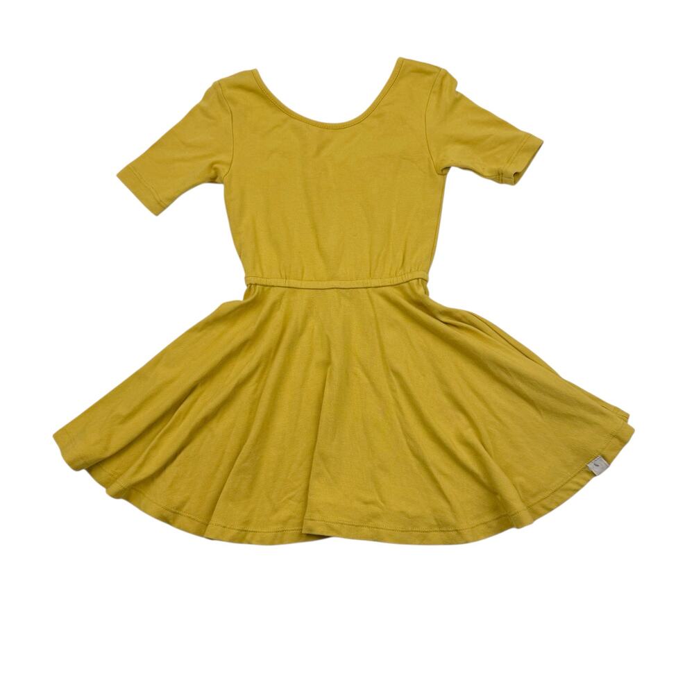 Omi Jo Well Dressed Wolf Mustard Yellow Dancer Dress